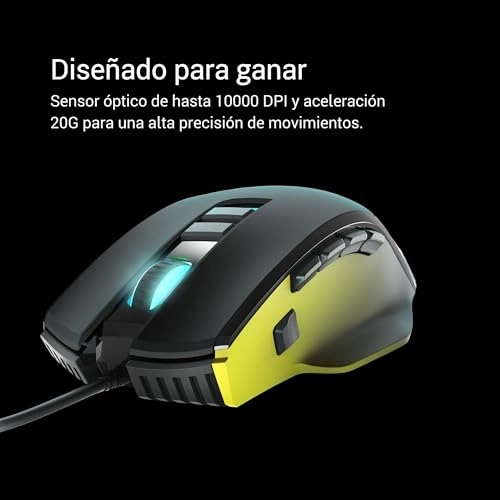 ESG M5 Triforce Gaming Mouse - Wired