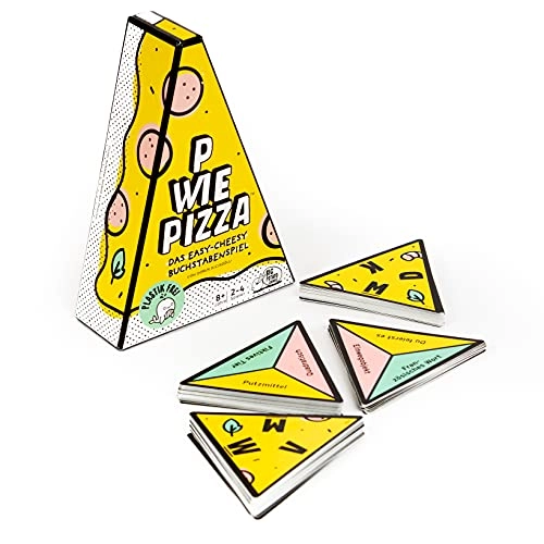 P wie Pizza: Families Word Game - Card Game