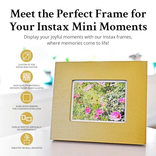 Instax Mini Wooden Picture Frame - for Fujifilm Instax Mini