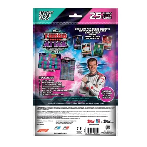 F1 Turbo Attax 2023 - Smart Game Pack