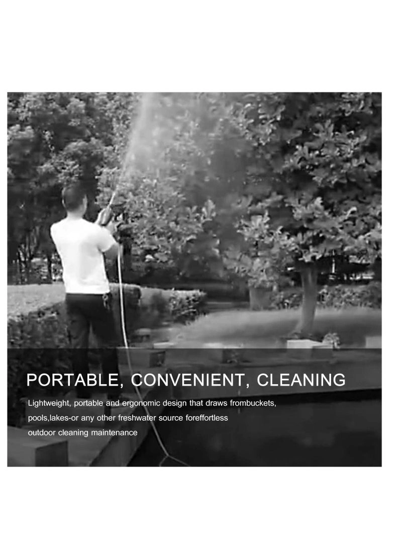Cordless Portable Washer - 48V 200W 30Bar
