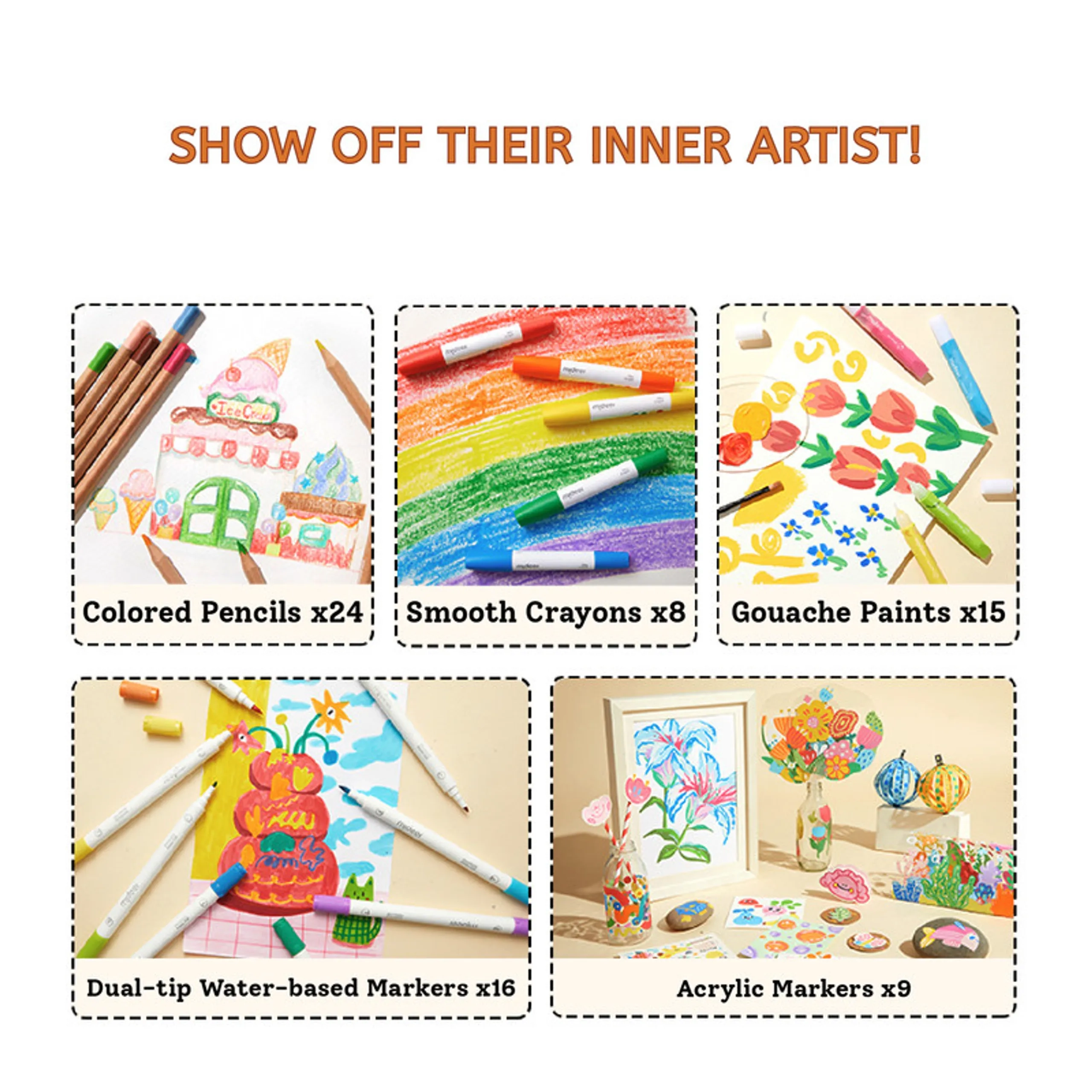 Little Artist Suitcase - 79 piece(s)