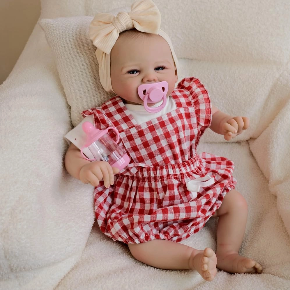 Vivienne Reborn Baby Doll - 19 inch Vinyl girl Ages 3+