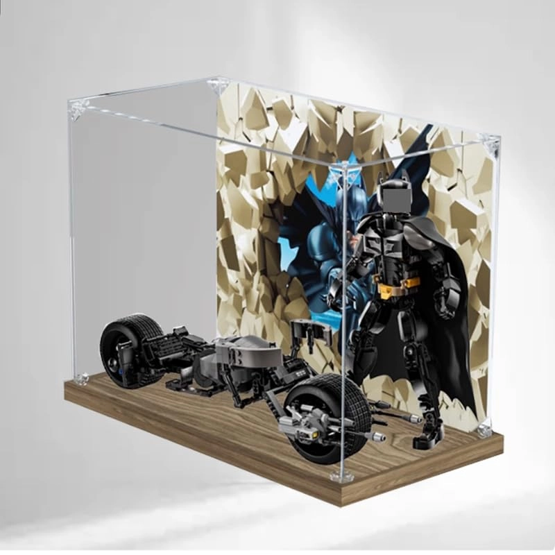 Clear Acrylic Display Case (76273) - Batman Lego DC
