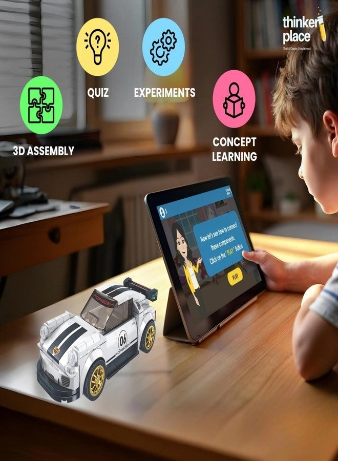2-in-1 Robot & Sports Car - 241 pcs