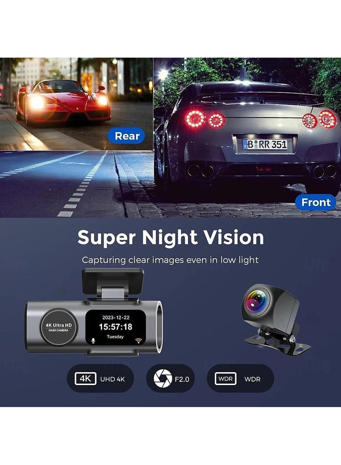 Dash Camera - 4K