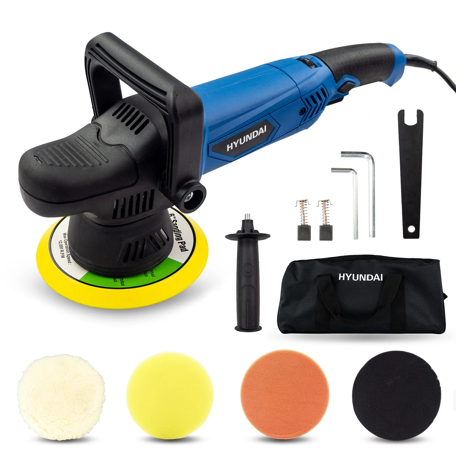 Hyundai Dual Action Polisher - 900W 150mm
