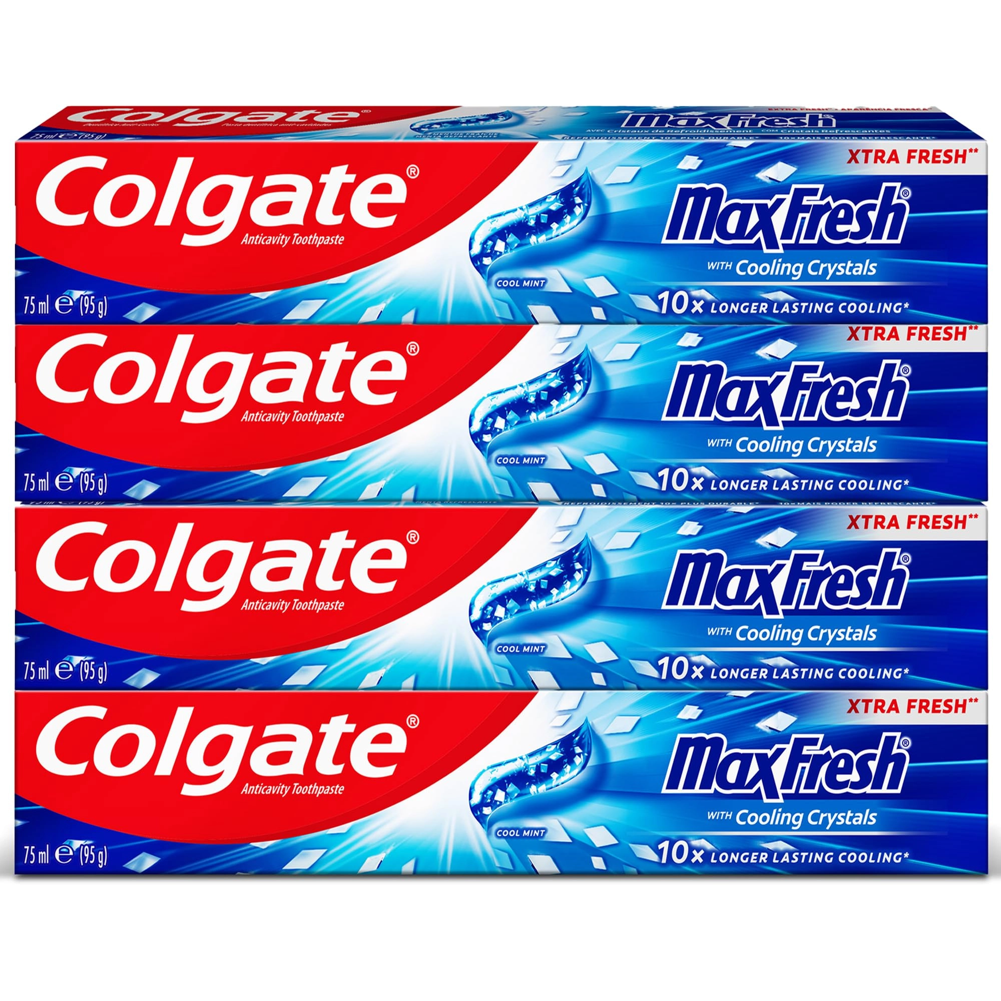 Colgate Max Fresh Cool Mint Toothpaste All Age Ranges 300 ml
