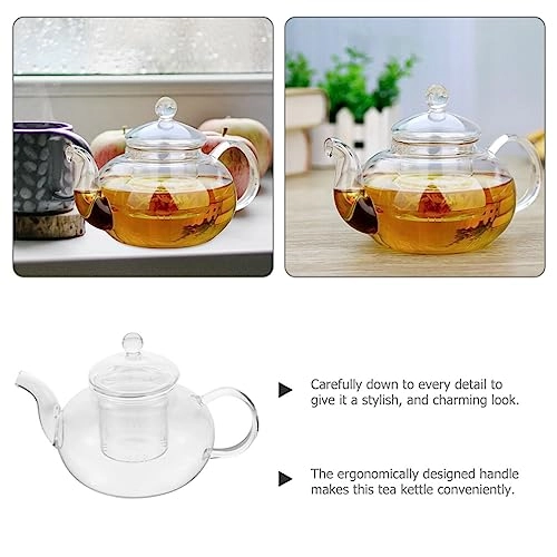 Glass Kettle - Glass 500 Milliliters
