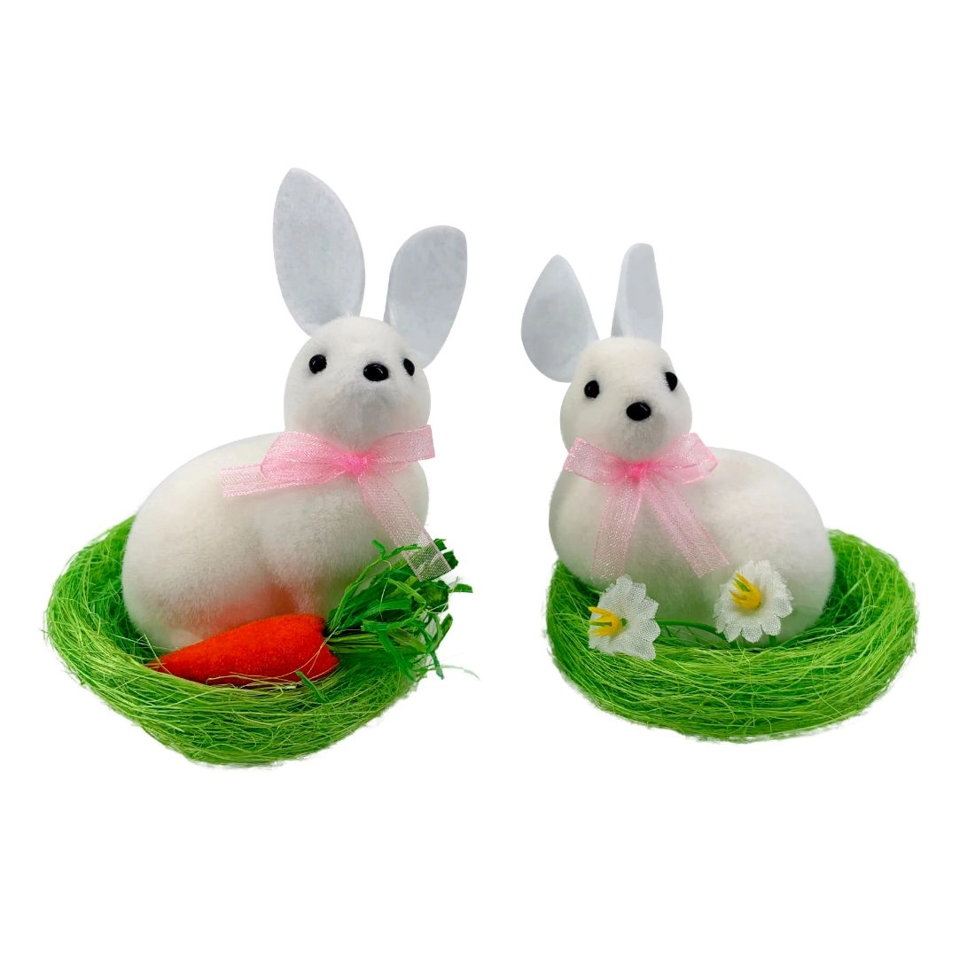 Party Zone Easter Bunny Decoration - 2-Piece Set Easter