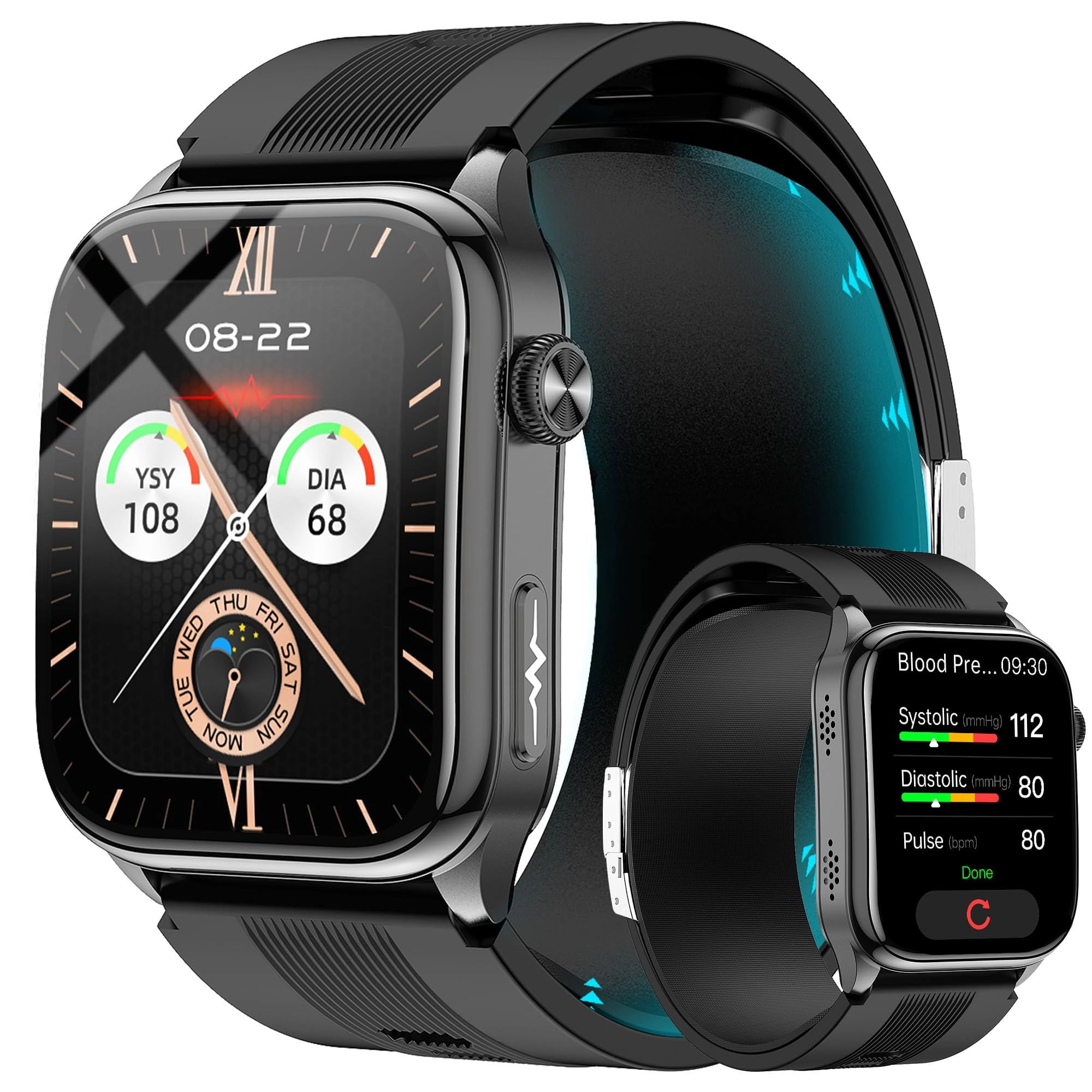 Yowow BIT Blood Pressure Smart Watch 2.06"