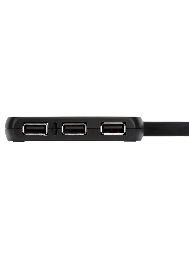 USB Hub - 4-Port 2.0 Black
