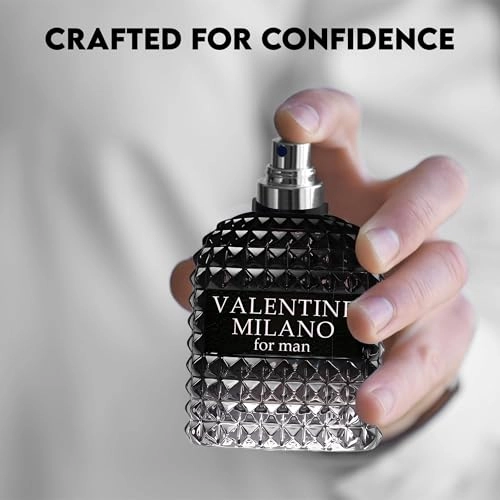 Valentine Milano - Eau de Toilette 3.4 Fl Oz + Invincible Grey - Eau de Toilette 3.4 Fl Oz