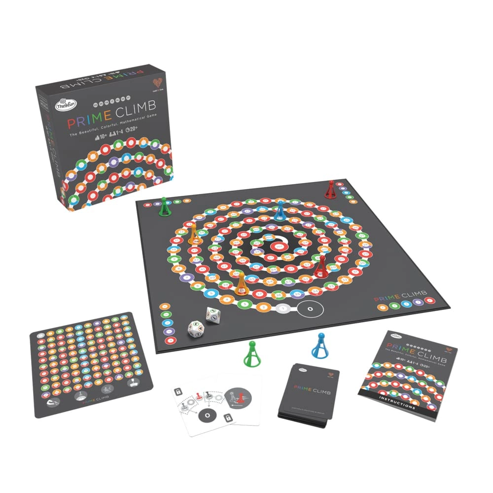 ThinkFun Prime Climb - Challenge Logic Board Game