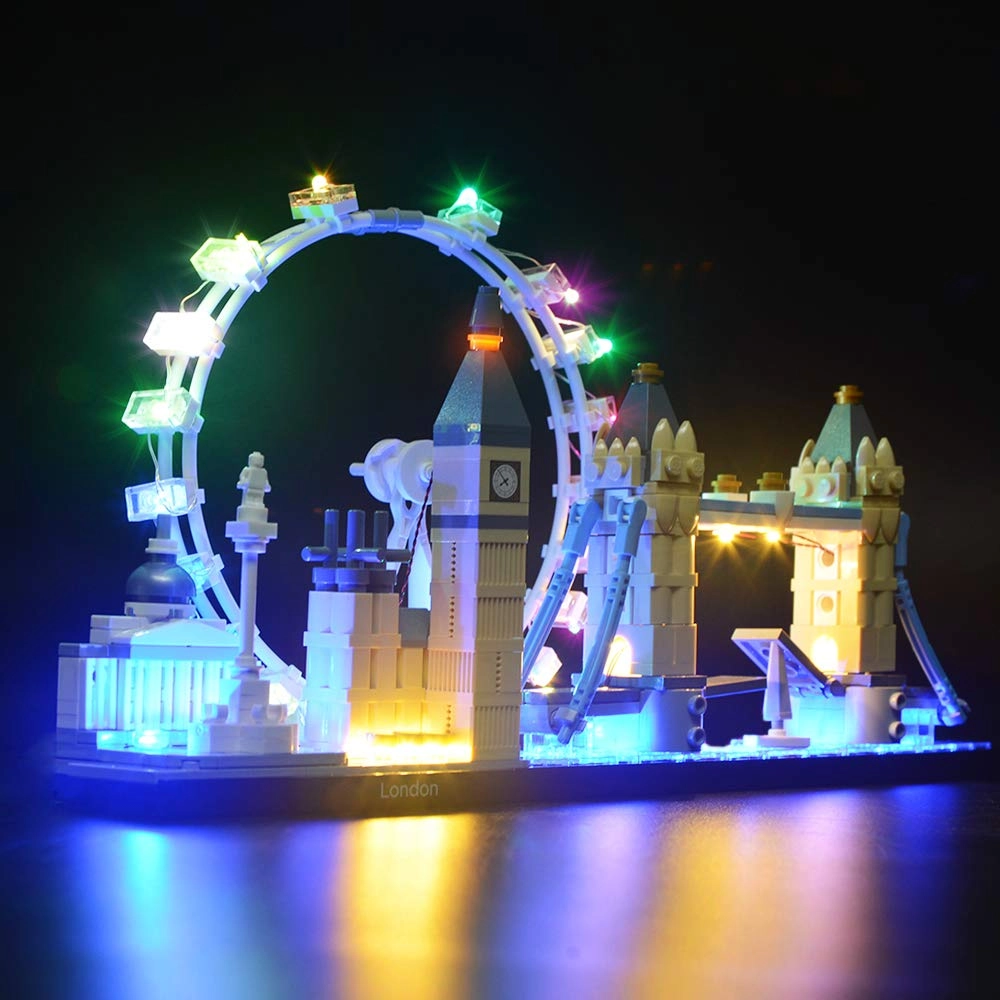 BRIKSMAX Led Lighting Kit for LEGO London Skyline 21034