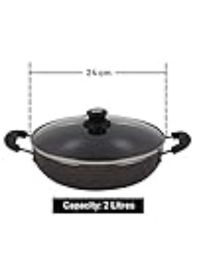 Power Pro Mixer Grinder - 500-Watt + Kadhai - 2 L