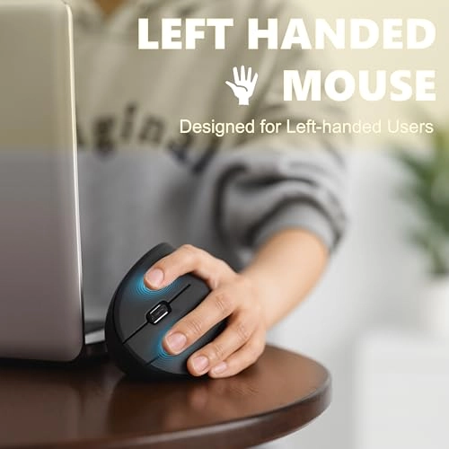 Left Handed Vertical Mouse - Wi-Fi