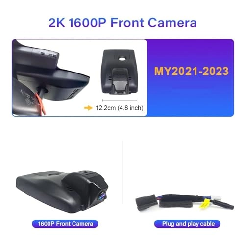Dash Cam - 2K 1600P for Toyota C-HR 2017-2023