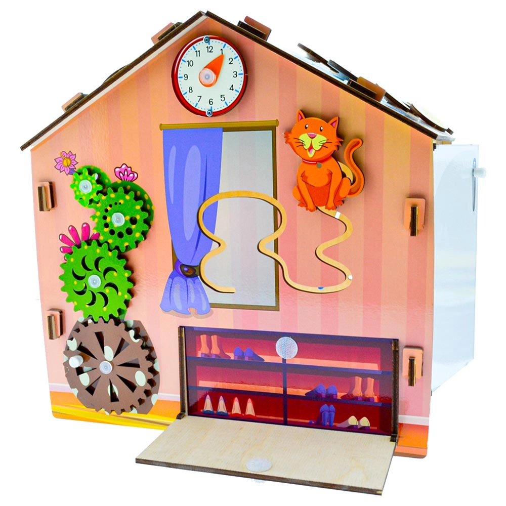 Busy Board Housekeeping - Suitable for 3 years & above 30 pieces