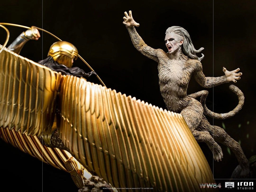 Battle Diorama Series Cheetah - Wonder Woman - Art Scale 1:10 Polystone Hand Painted