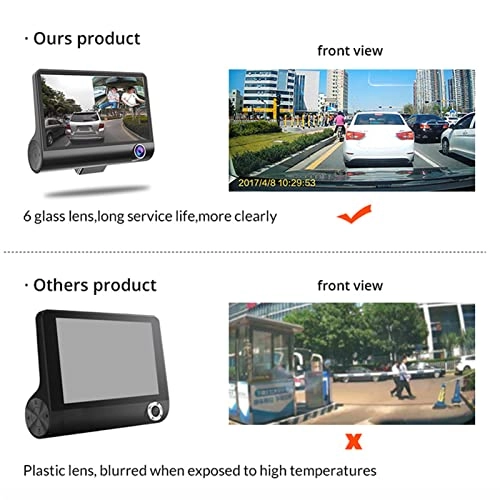 3 Channel Dash Cam - 1080P