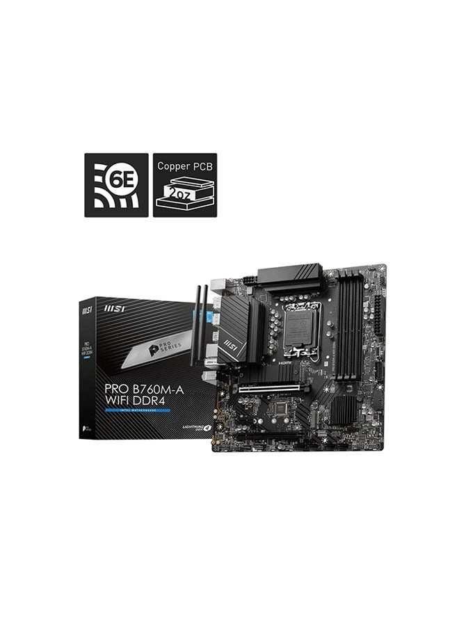 Pro B760M-A - DDR4 Wi-Fi 6E