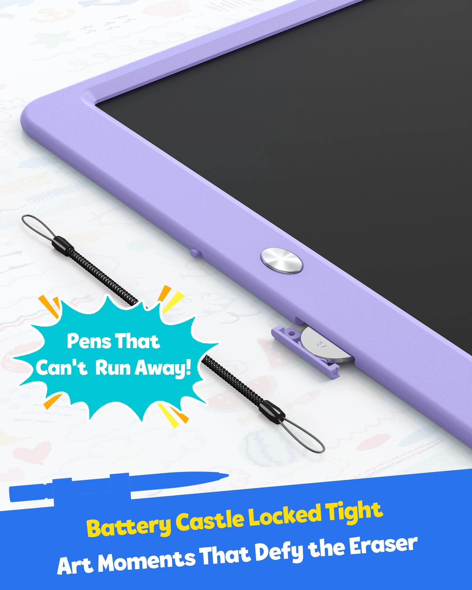 LCD Writing Tablet - 12 inch Erasable