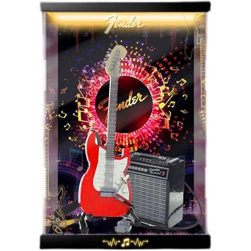 Acrylic display box - 30x20x42cm Background+light