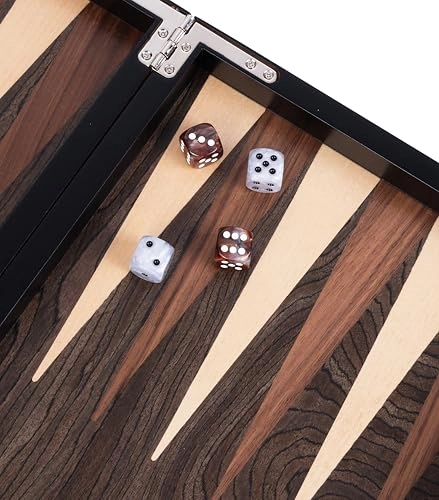 Backgammon - 15-inch Rosewood