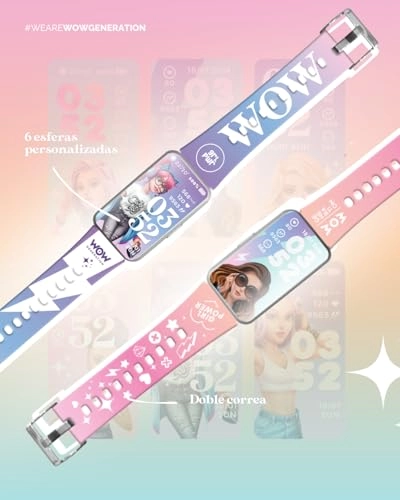 Double Strap Smart Watch