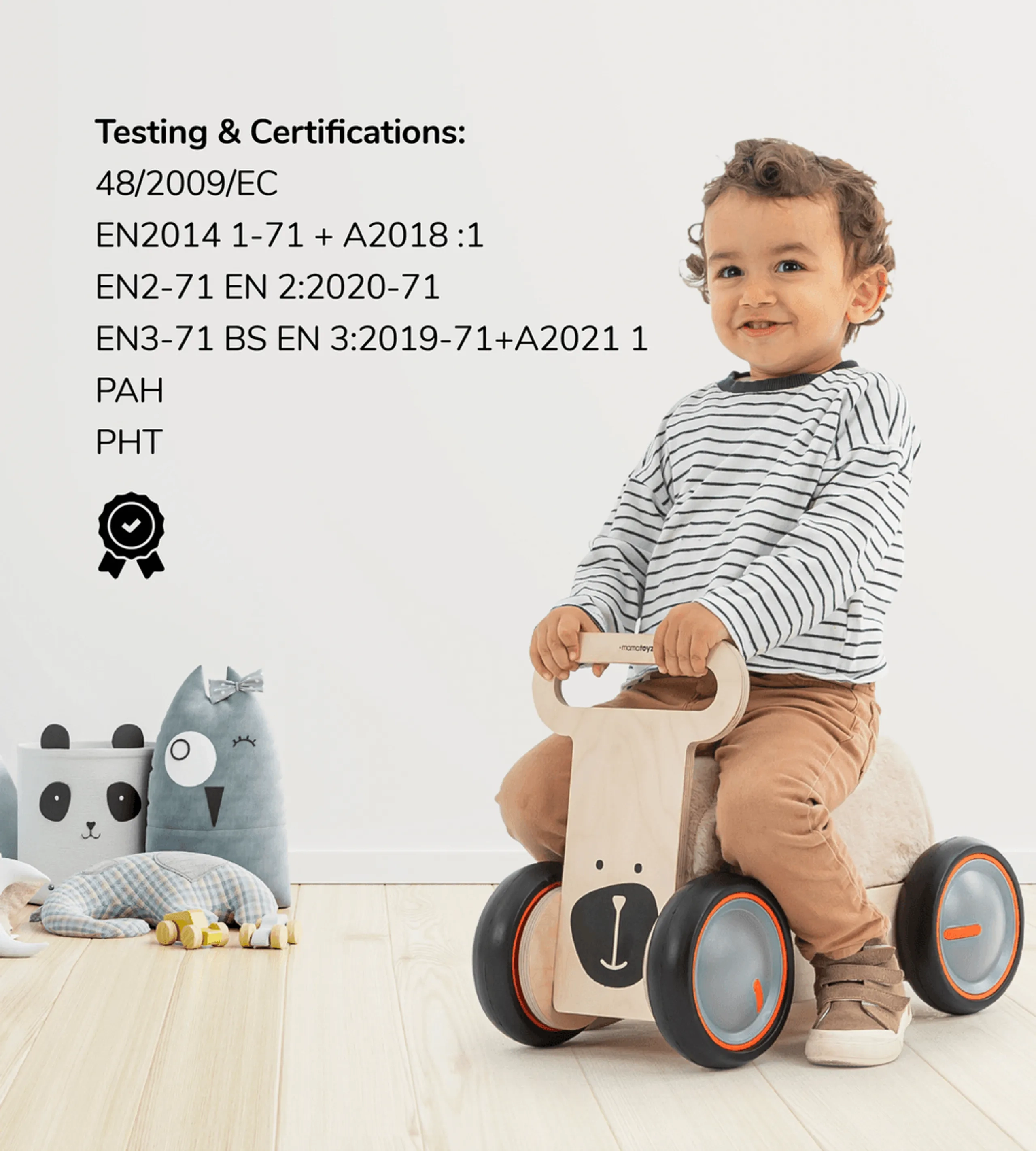 Drive Me Soft Bear - Walker Natural Birch