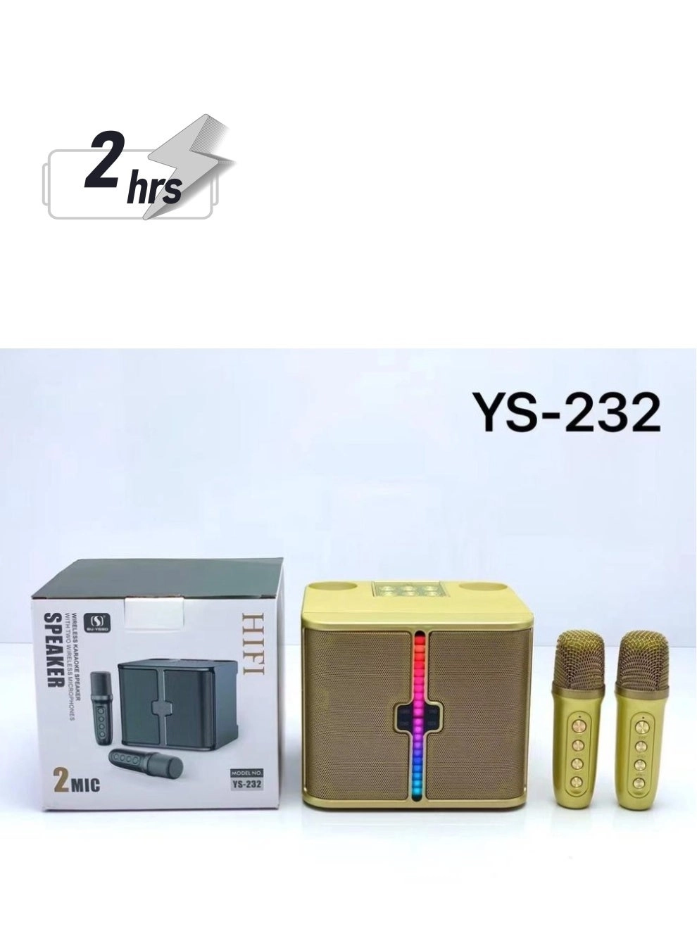 YS-232 - Double Wireless Microphones