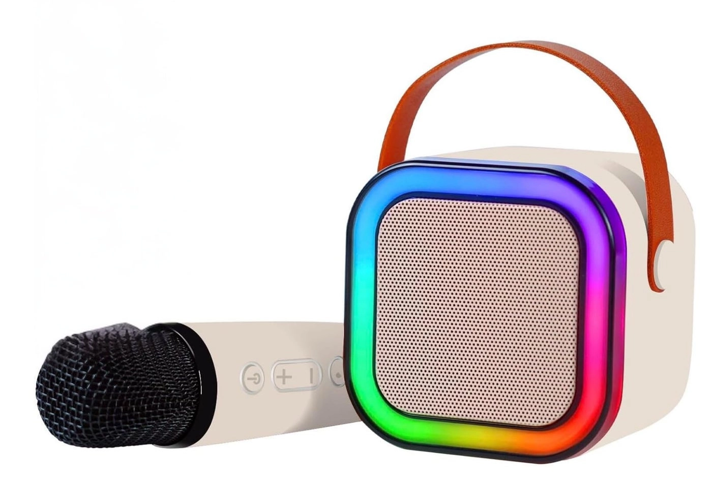 Crackles Portable Karaoke Machine - 1 Wireless Mic