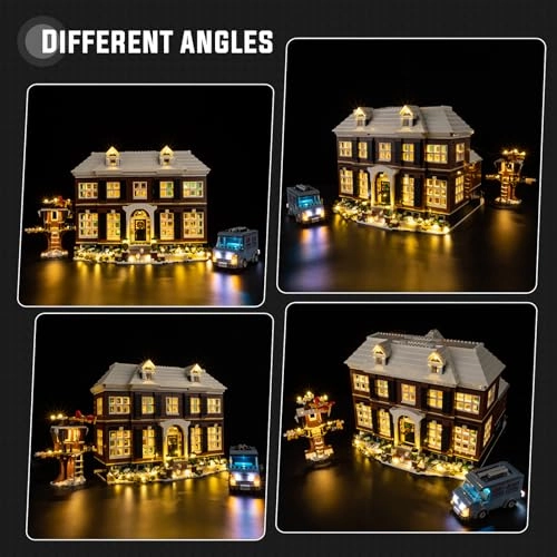 LED Light Kit - Compatible with Lego 21330 Home Alone