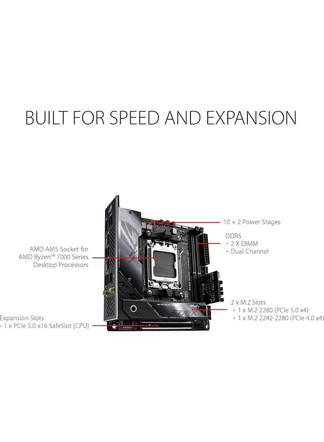 ROG STRIX X670EI - Mini-ITX AM5 WiFi 6E