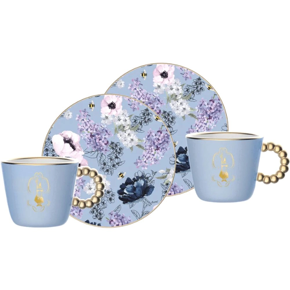 Bialetti Bridgerton Espresso Cup & Saucer - 2 pcs - 80 ml