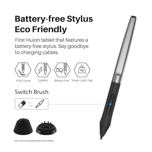 Drawing Tablet - 221x138mm 8192 Levels