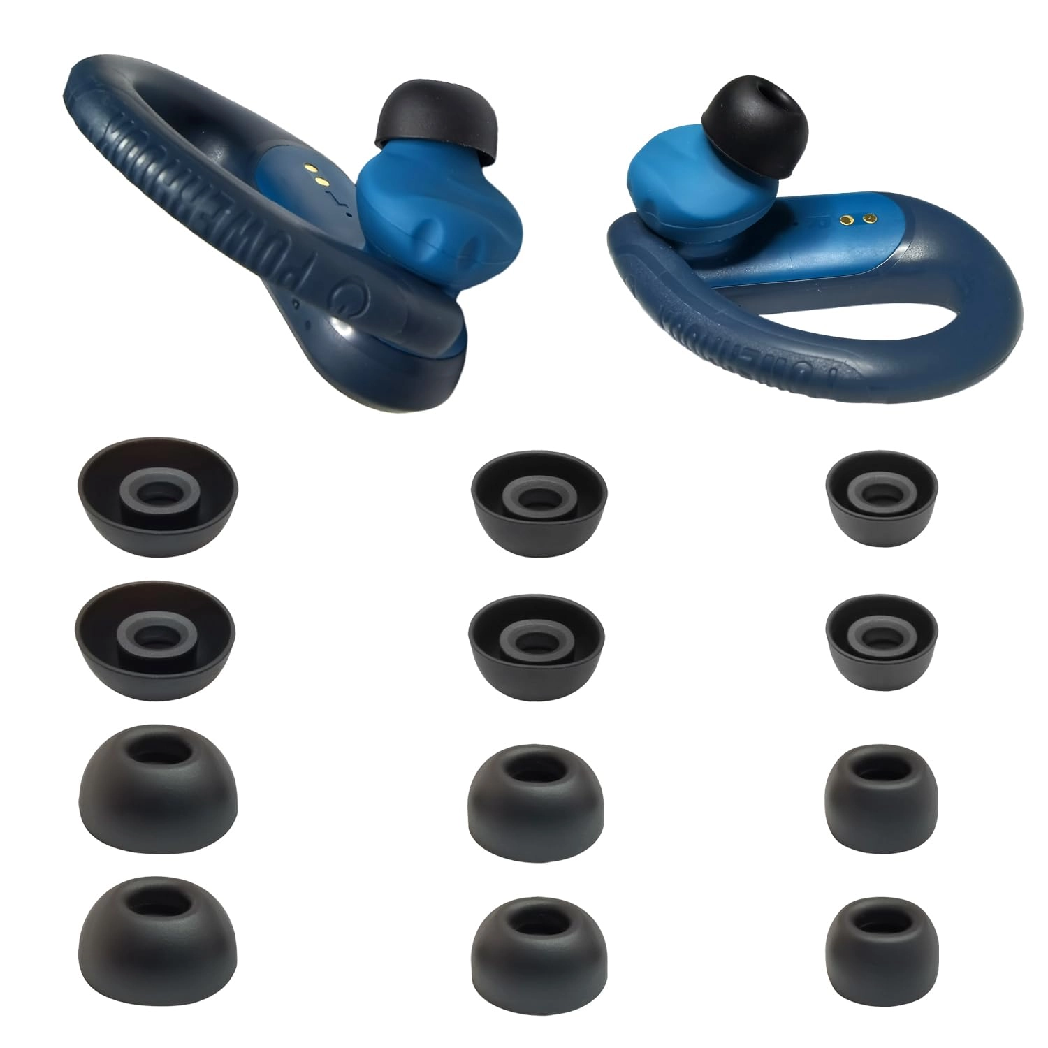 Luckvan Ear Tips for JBL Endurance Peak 3/Peak II/Peak III/Run 2 - 6 Pairs S/M/L