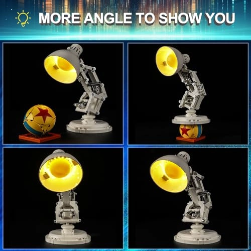 LED Light Kit for LEGO 21357 Pixar Luxo Jr. Building Set - Plastic 5v