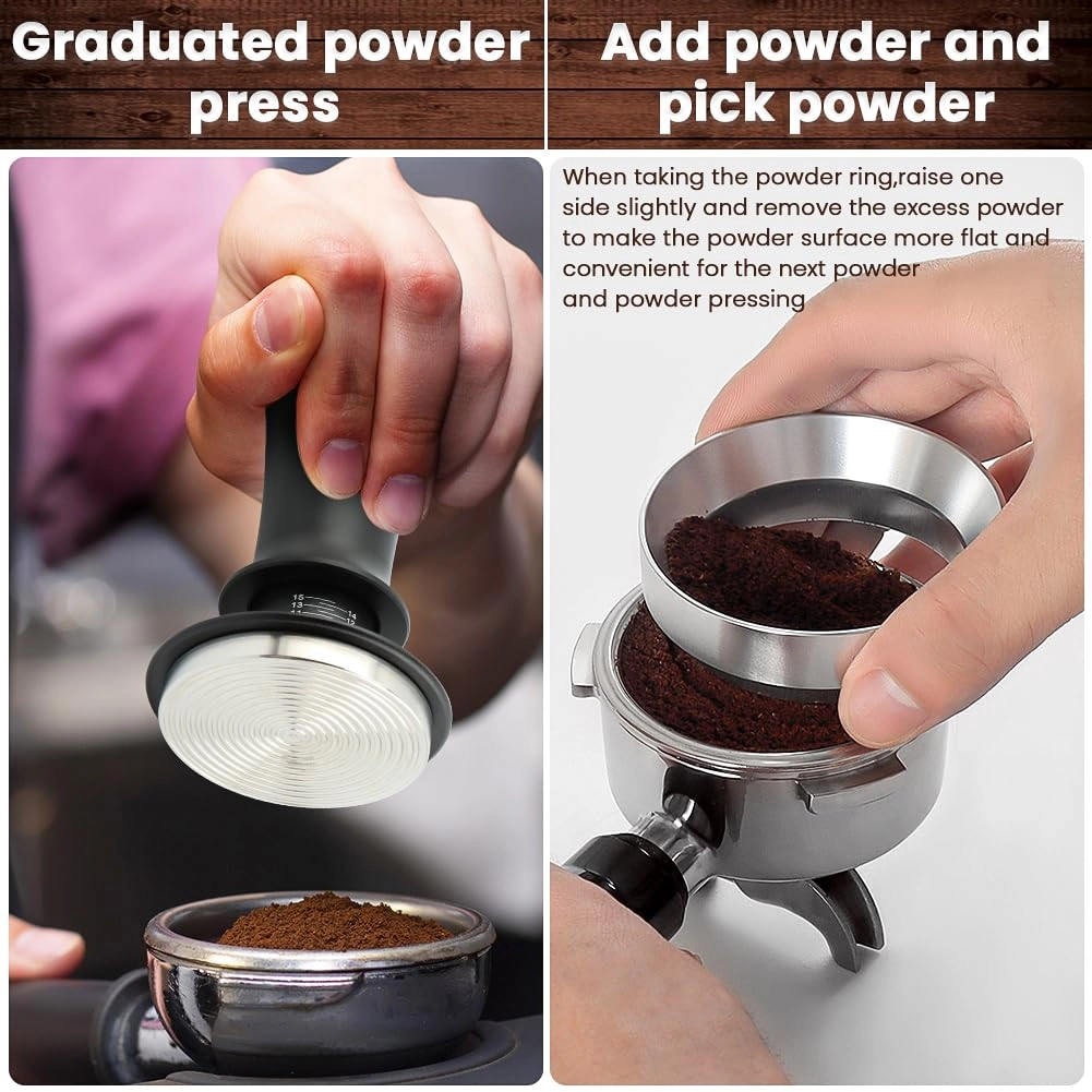 51mm Espresso Tamper - Spring Loaded Accessories Kit