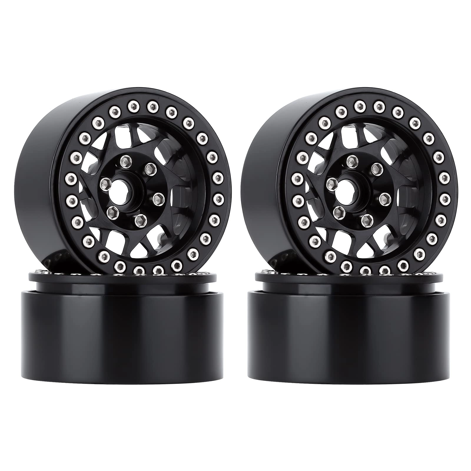 HOTSTORM Metal Beadlock Wheel Rim Set - 110