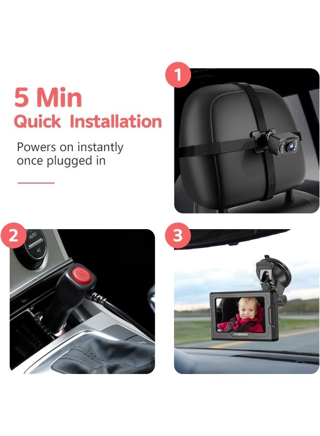 Wireless Baby Car Camera - 43inch