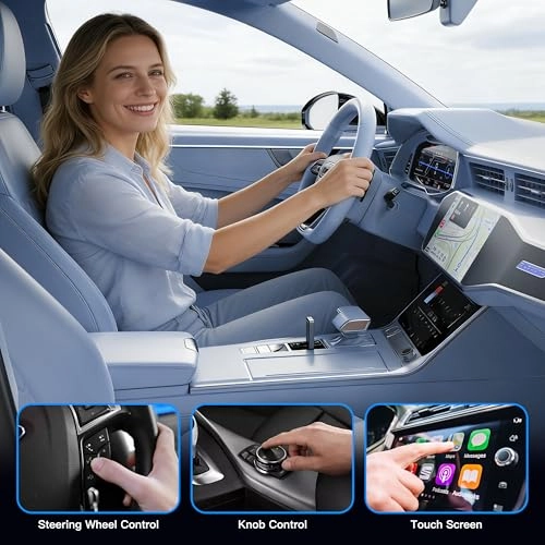 Wireless CarPlay Adapter - USB & Type-C Port iOS 10+