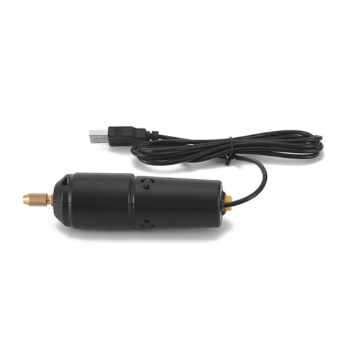 Versatile Electric Hand Drill - 10 drill bits 0.8mm-1.2mm USB charging