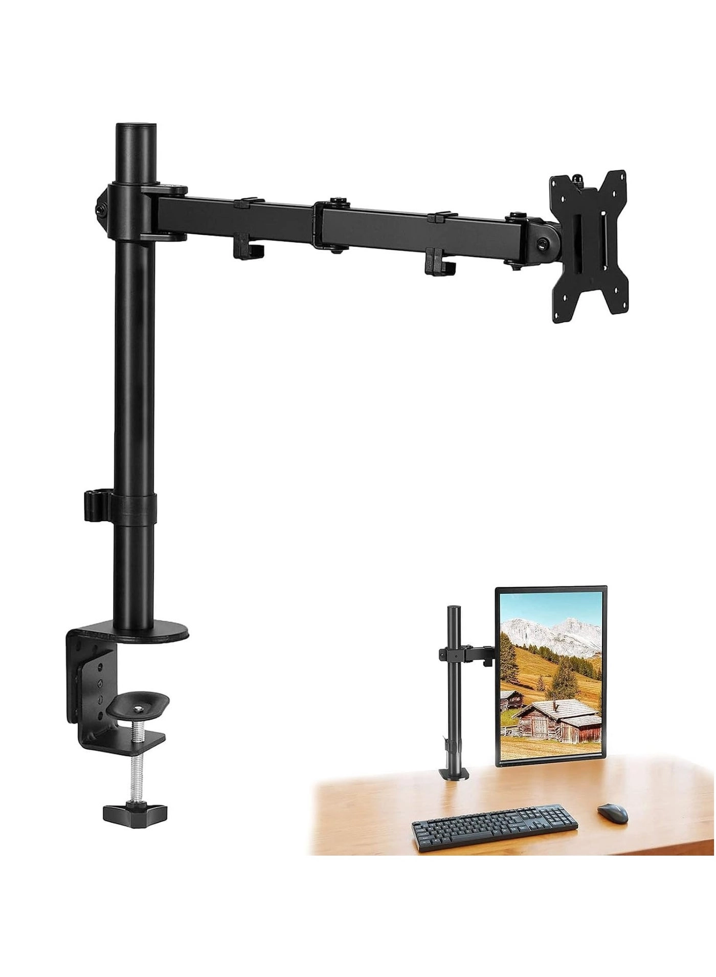 Arabest Monitor Arm - Single 33 in 75/100mm