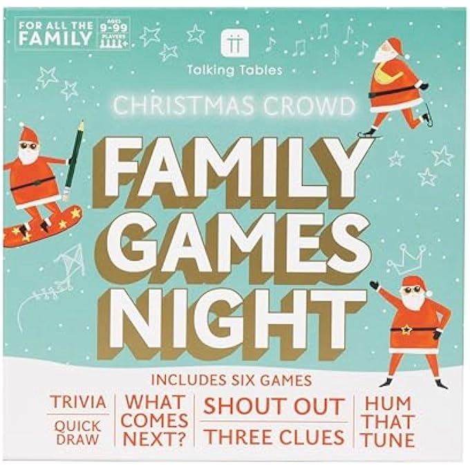 Family Games Night - Christmas Six Games Bundle