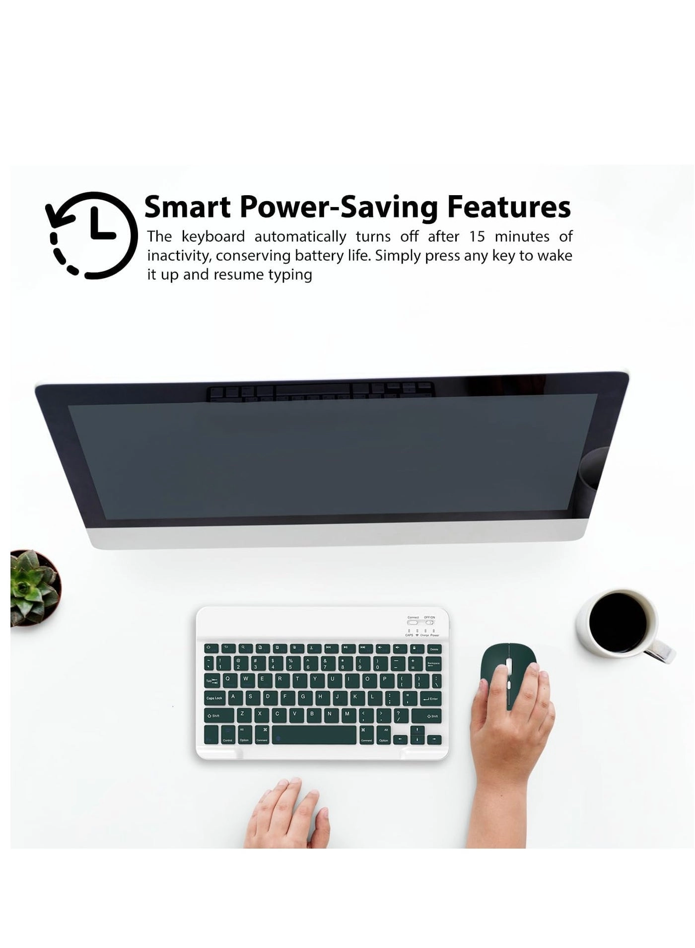 Bluetooth Keyboard and Mouse Combo