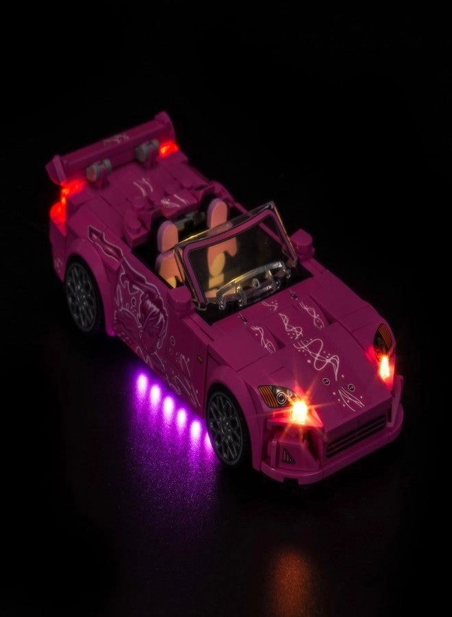 LED Lighting Compatible with Lego 77241 Speed Champions Honda S2000
