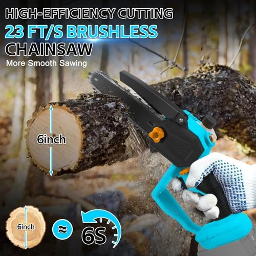 Mini Battery Chainsaw - 400 watts