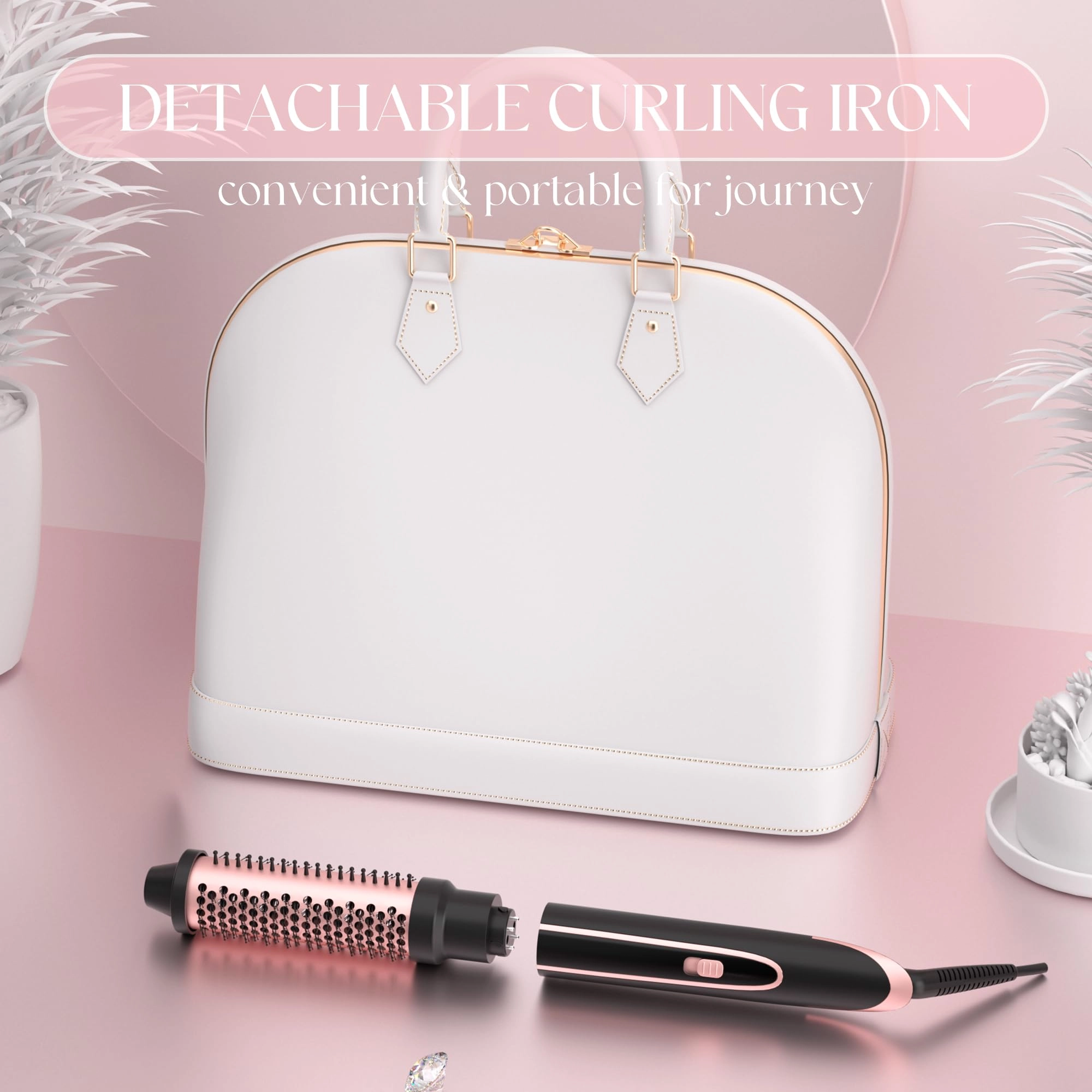 5-in-1 Curling Iron - 1.49inch 0.35"-1.25"